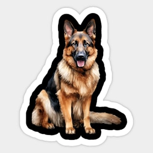 German Shepherd Sticker